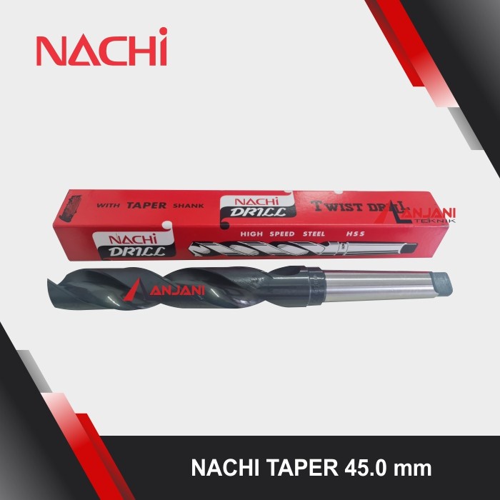 NACHI MATA BOR BESI TAPER HSS 45 mm KONES 45mm CONES DRILLS 45.0 45,0