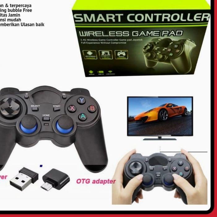 ➣ STICK STIK PS WIRELESS BUAT ANDROID TV BOX - SMART TV - GAMEPAD TV Android ☞