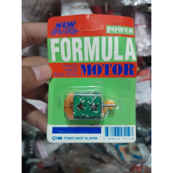 DINAMO FORMULA MINI 4WD KILIKAN KAWAT MERAH+ GIR SET