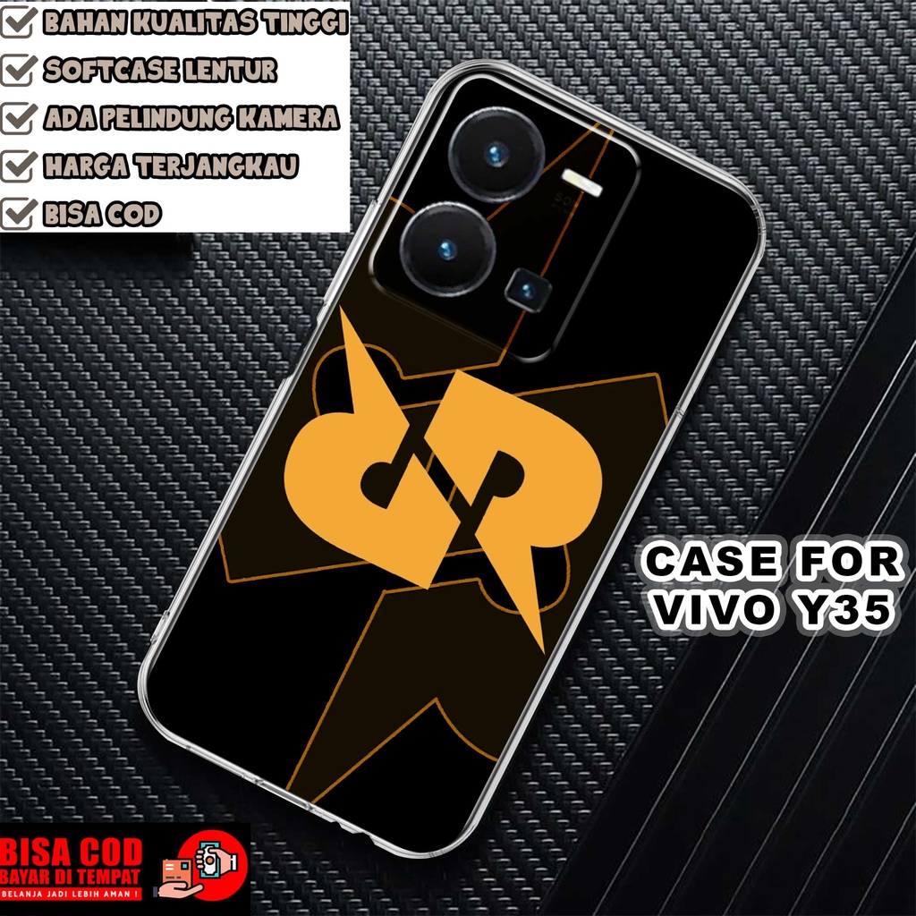 CASE VIVO Y35 2022 MOTIF [RRQ GAMERS] TERLARIS CASING VIVO Y35 TERBARU CLEAR CASE PROTECTED CAMERA S