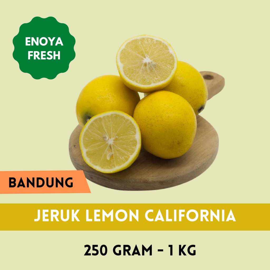 

Lemon California 250 gram - 1 kg Bandung