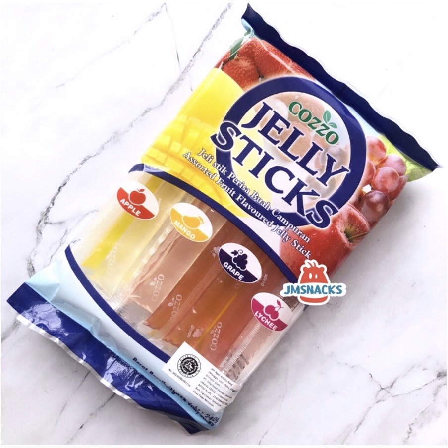 

[GROSIR!!] Cozzo JELLY STICK 1 DUS isi 24 Packs x 240gr - grosir jelly nikmat jeli segar termurah diskon konyaku