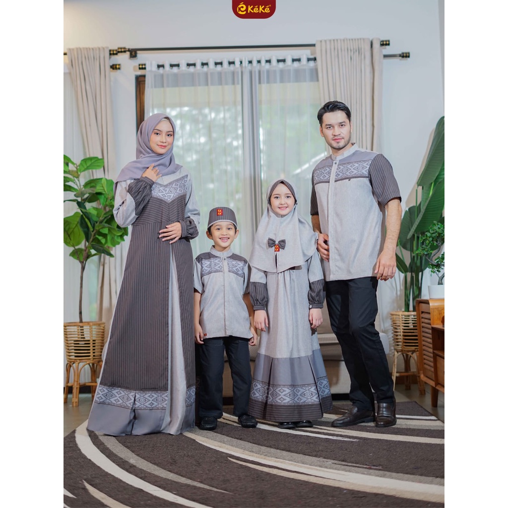 SARIMBIT KELUARGA KEKE 2023 SONGKET 2 SERIES GREY/ SARIMBIT KEKE 2023 SONGKET SERIES 2