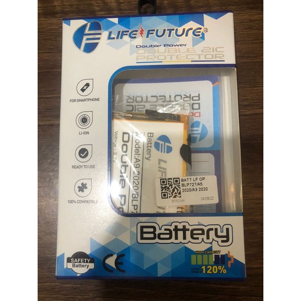 Baterai LF double power oppo a5 2020/a9 2020 BLP727