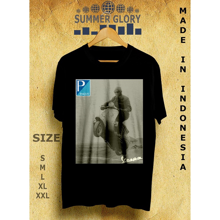 KAOS VESPA POSTER / VESPA ORIGINAL / KAOS VESPA