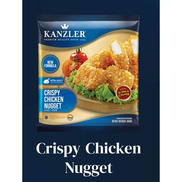 

Naget Kanzler Crispy Chiken 450gr