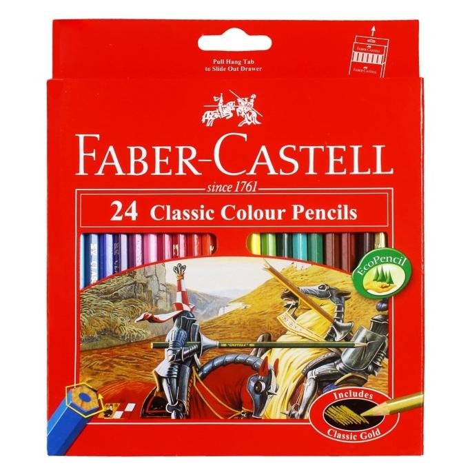 

:0:0:0] PENSIL WARNA FABER CASTELL CLASSIC 24 WARNA