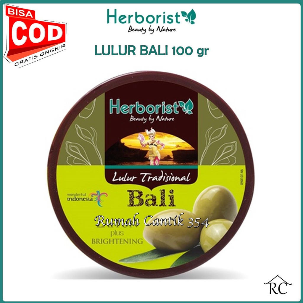 COD - Herborist Lulur Bali Zaitun 100 gram RUMAH CANTIK 354