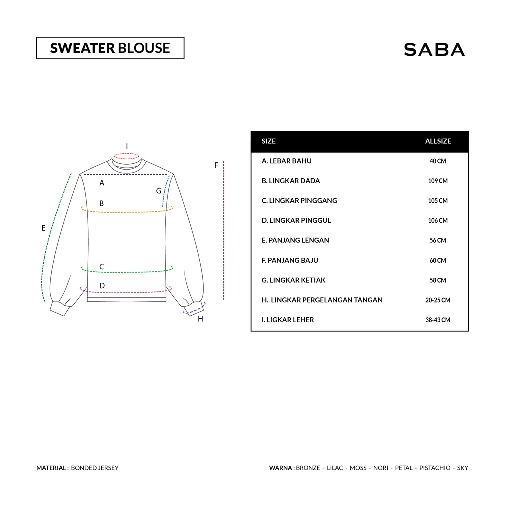 Saba Sweater Blouse