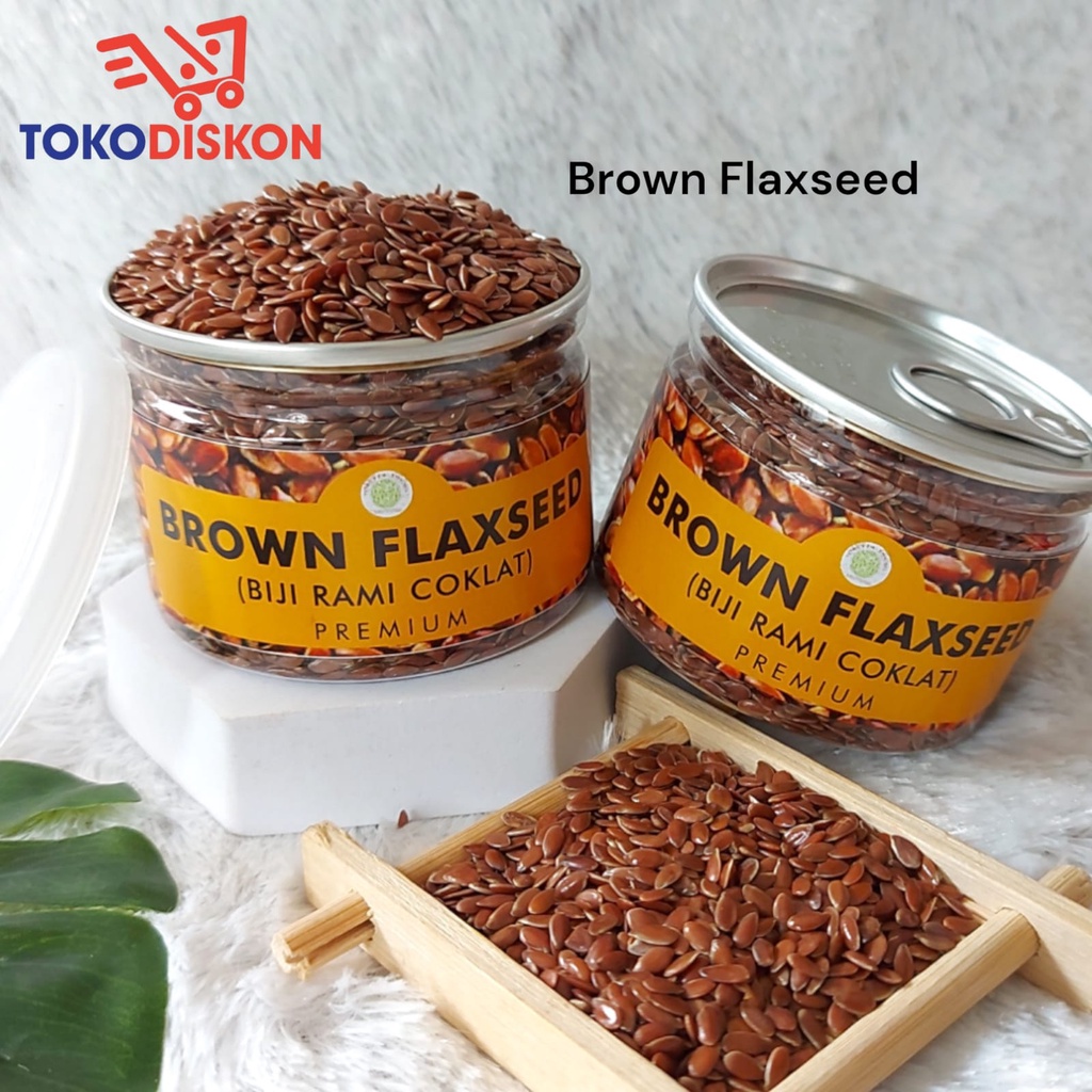 

Can Brown Flaxseed Biji Rami Coklat Kualitas Premium