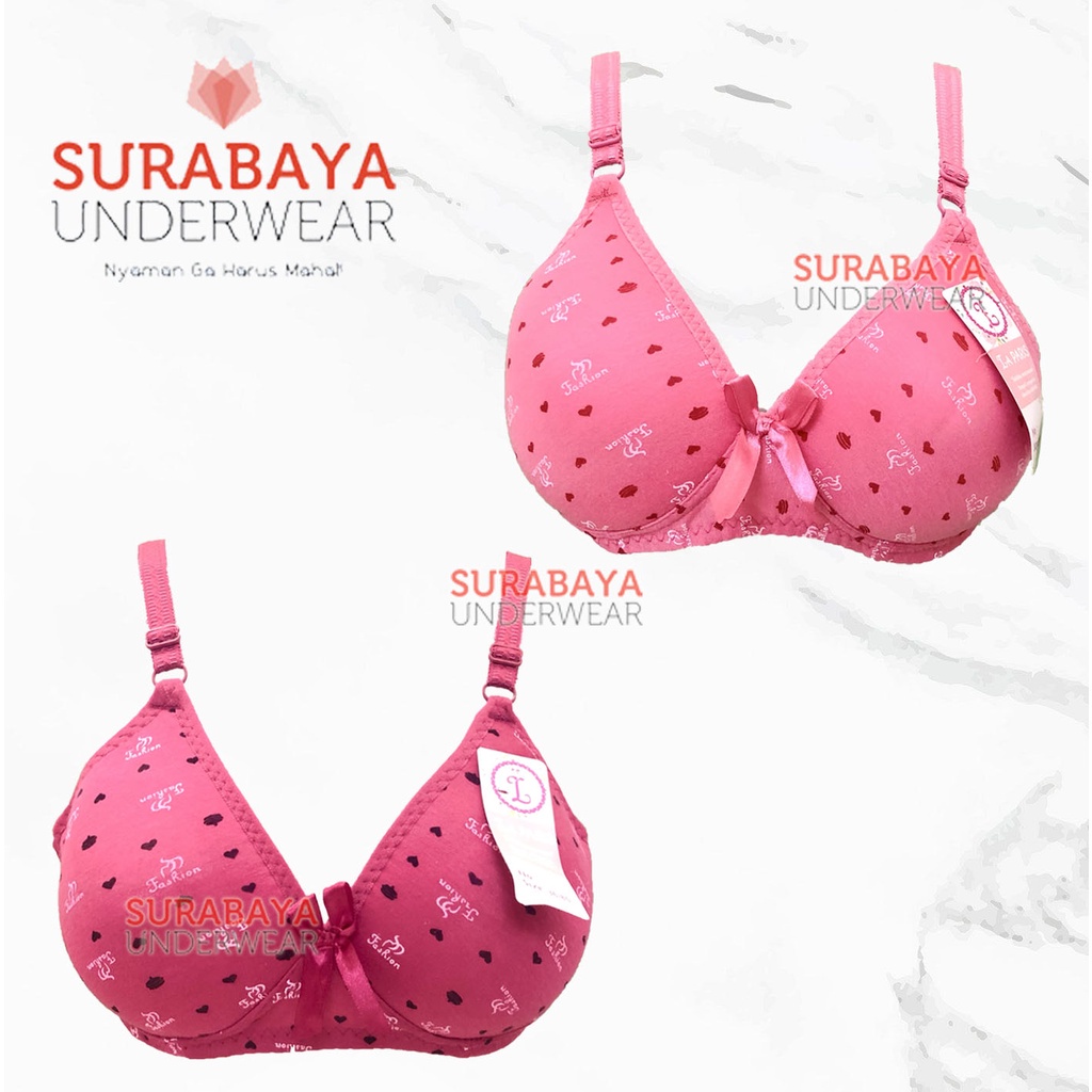 BRA / BH POLKA LOVE NON - KAWAT