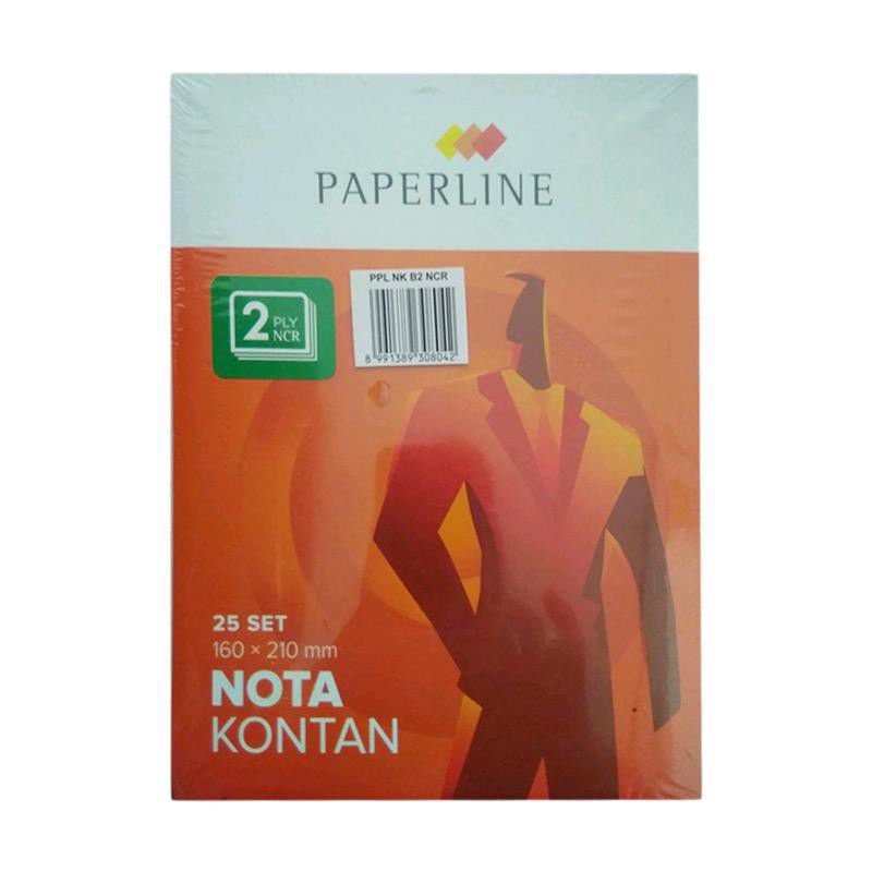 Nota kontan paperline besar 2PLY NCR rangkap 2 25set