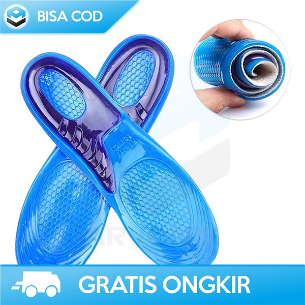 INSOLE SEPATU GEL ALAS DALAM SEPATU NYAMAN ANTI PEGAL SEMUA UKURAN KYL