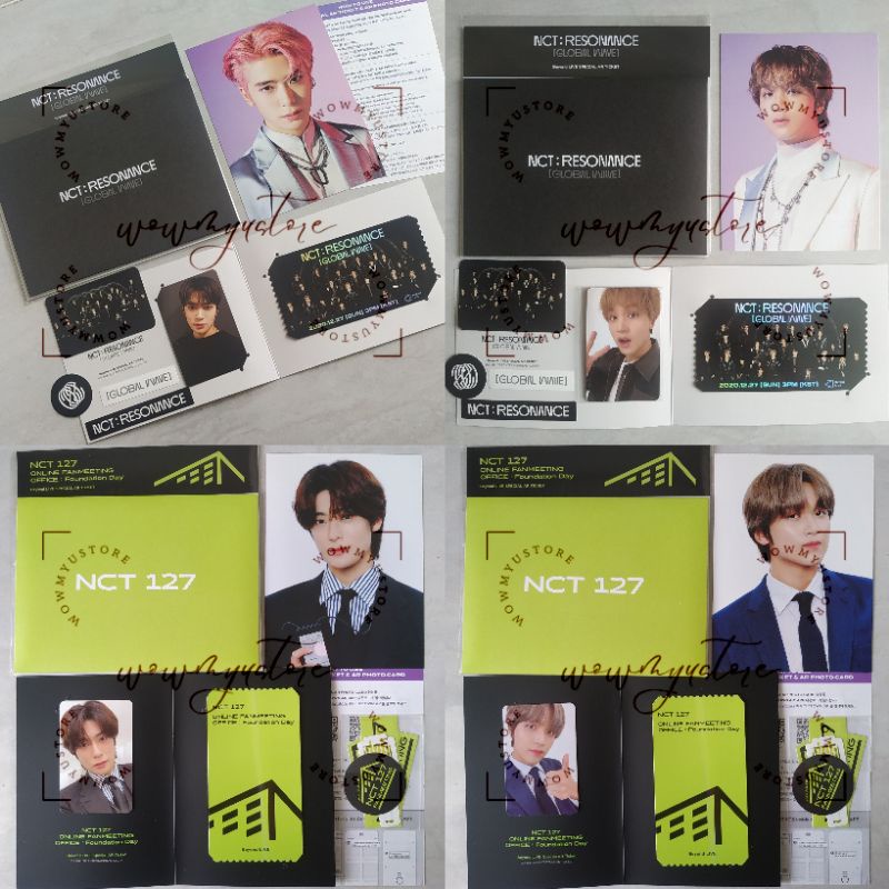Acrylic Keyring/Keychain, Deco Sticker, AR Ticket Beyond Live NCT 2020 - RESONANCE [Global Wave] & N
