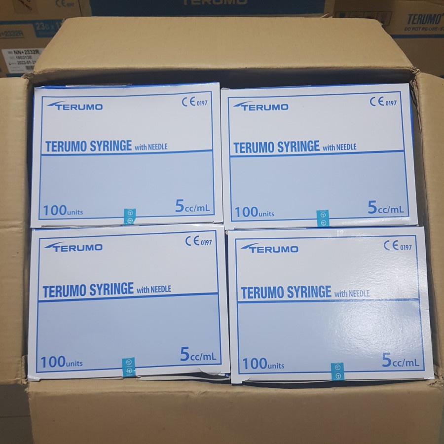 Disposable Syringe 5 cc Terumo Spuit 5 Ml Terumo