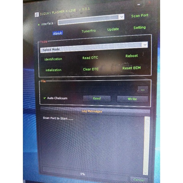 Software Flasher software Remap untuk motor Suzuki + bonus file bin satria