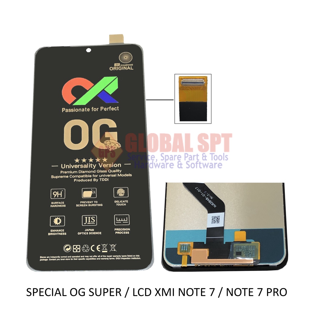 SPECIAL OG ORI SUPER / LCD TOUCHSCREEN XIAOMI REDMINOTE 7 / NOTE 7 / NOTE 7 PRO