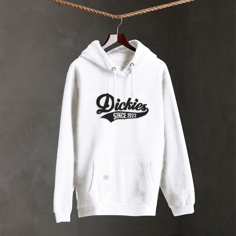 Parisdivarious Sweater Hoodie Jemper (Bordir) Dicks Bahan Fleece Size S - XXL (Pria &amp; Wanita)