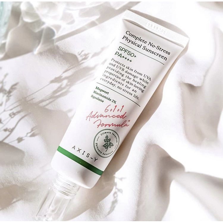 AXIS-Y Complete No-Stress Physical Sunscreen SPF 50+ PA++++ 50ml