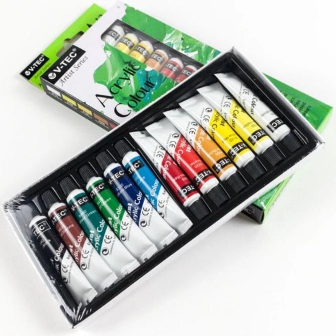 

59 Cat Acrylic / Cat Akrilik 6ML 12 Warna Terlaris