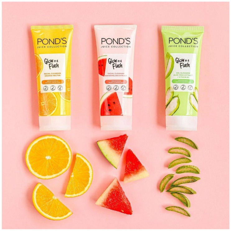 Ponds Juice Collection Gel Cream Moisturizer day &amp; night - Pelembab Muka Moisturizer 20gr Pond’s