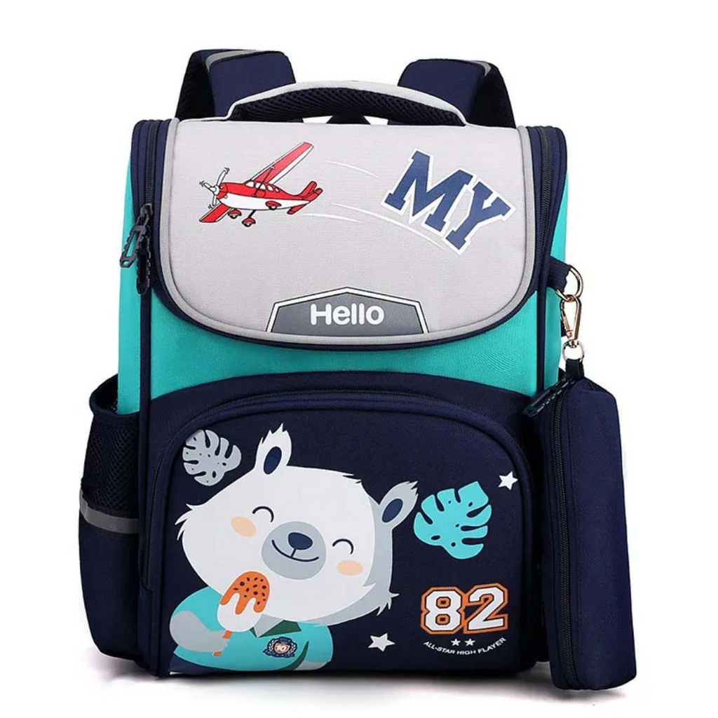 TAS RANSEL SEKOLAH TK SD SMP MASKOT SRIGALA 82 ARISTA
