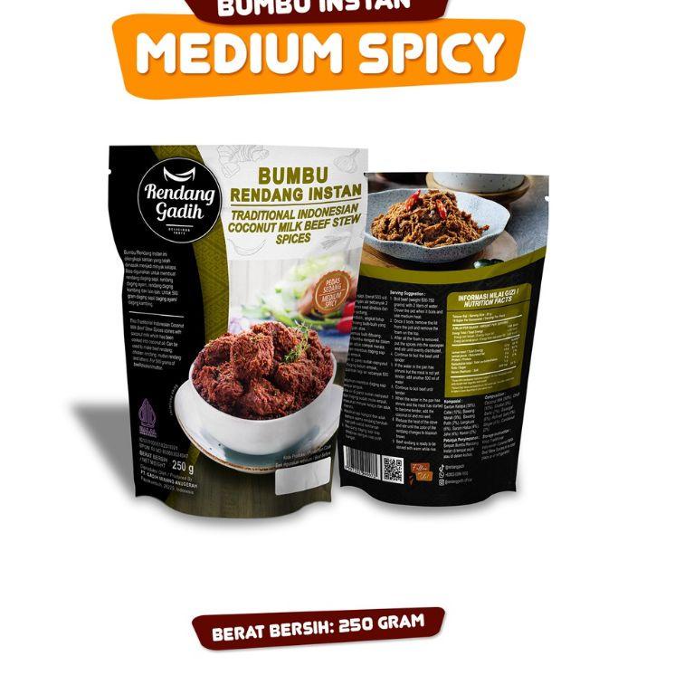 

✱ Bumbu Rendang Instan - Rendang Gadih Siap makan ✮