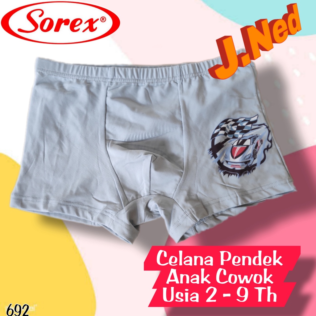 J692 | CD BOXER ANAK PRIA SOREX TM751 | SOREX KIDS PRIA | CELANA DALAM ANAK