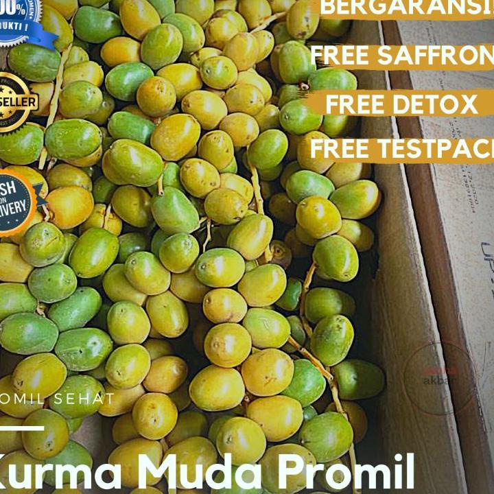 

12.12 Brands Festival Kurma Muda Untuk Promil Fresh Merah Kuning Hijau Suami Istri (500gr) serbuuu !