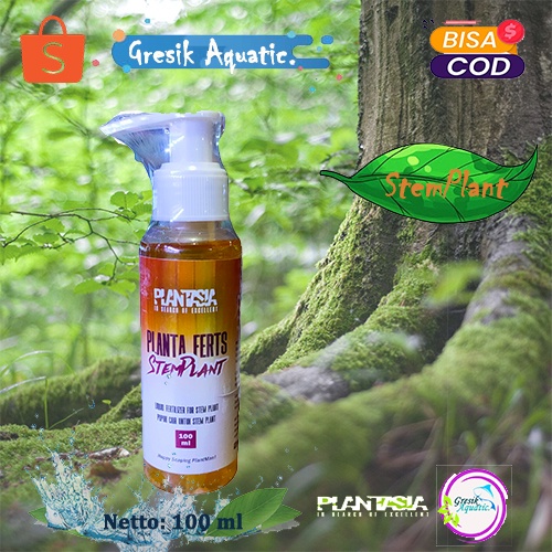 Planta Ferts Stemplant Plantasia - Pupuk Cair Aquascape Akuarium