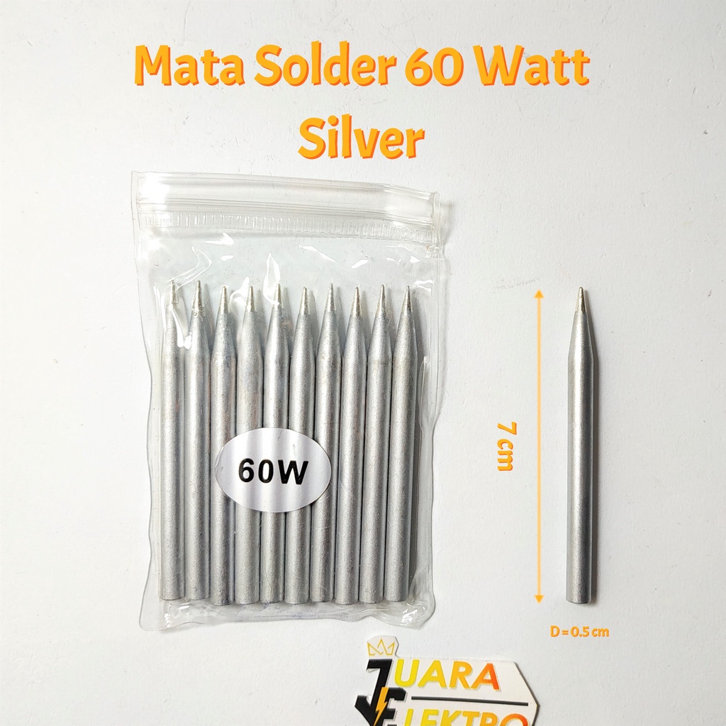 Mata Solder 60 Watt Silver | Mata Pen Solder Silver 60 Watt | Iron Plating Soldering Tip