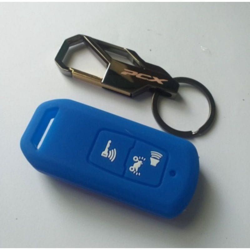 AKSESORIS PCX GANTUNGAN KUNCI DAN COVER SILIKON KEYLES HONDA