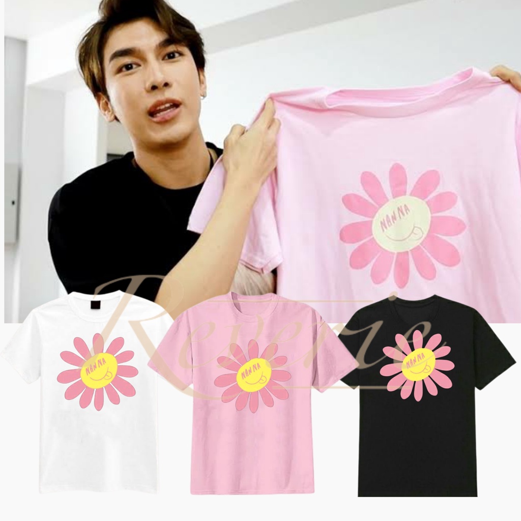 BAJU KAOS NANNA MEW SUPPASIT SUNFLOWER RAIKANTOPENI NAN NA FANS MEWLIONS TSHIRT THAILAND