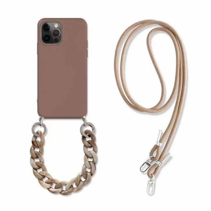 

2 In 1 Sling Case Casing Tali Rantai Panjang Nagita Iphone 12 Pro Max