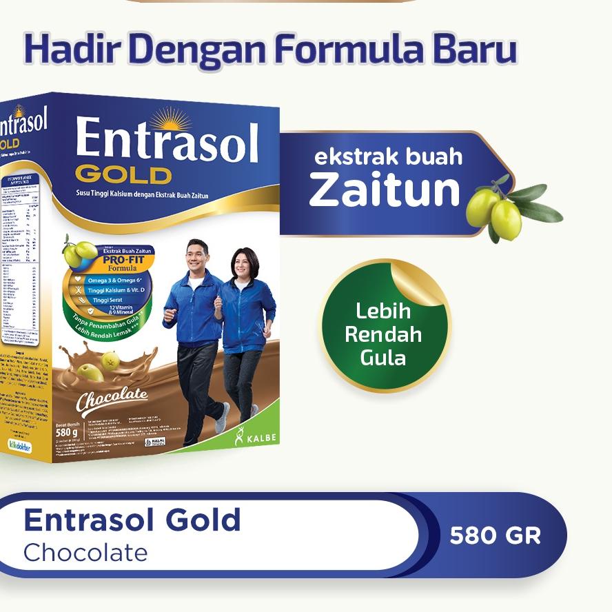 

◊ ENTRASOL GOLD CHOCOLATE 580 G ℮