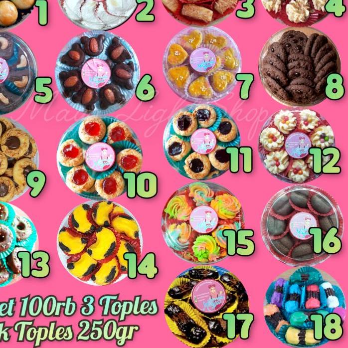 

♫ Paket 100rb isi 3 toples Hampers parcel lebaran Kue kering kuker nastar kastangel sagu keju gift box parsel idul fitri kue coklat parcel box hampers bingkisan lebaran paket kue lebaran murah paket hemat ✸