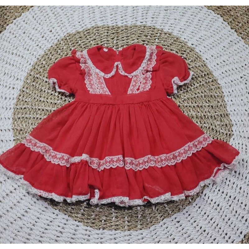 dress anak ala noni doll dress dress noni