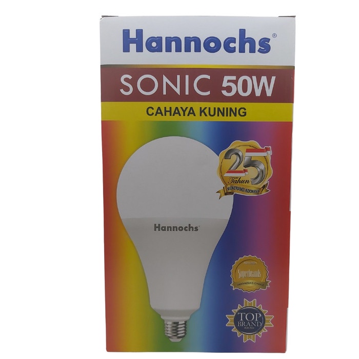 Bola Lampu Led Hannochs Sonic 50 Watt Bohlam Hannochs Led Sonic 50 W