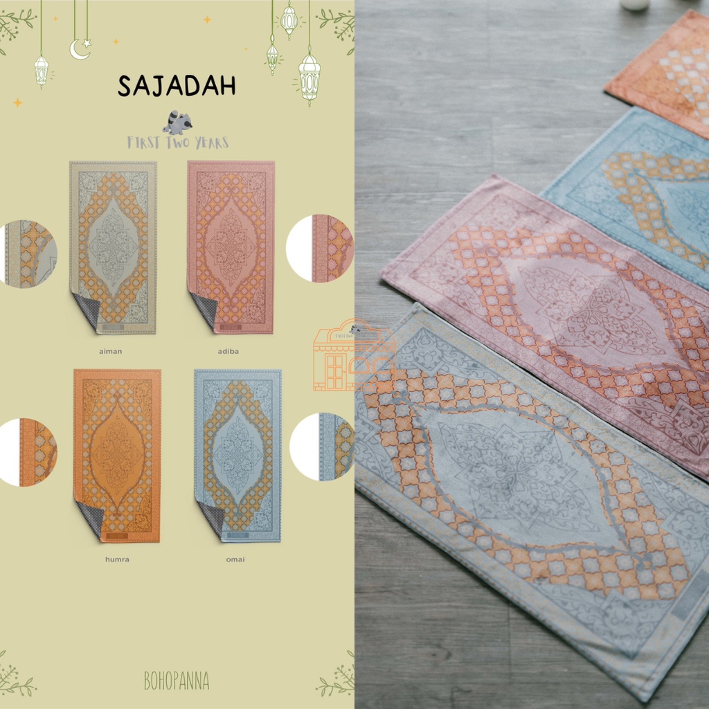 Bohopanna - Sajadah / Raya Collection Kids Sajadah Anak