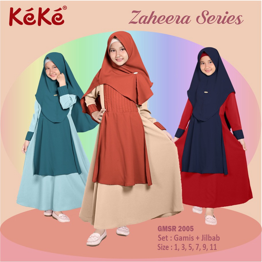 Gamis Anak Keke GM SR 20 05 Original | Keke Busana | Sale Gamis Anak Keke