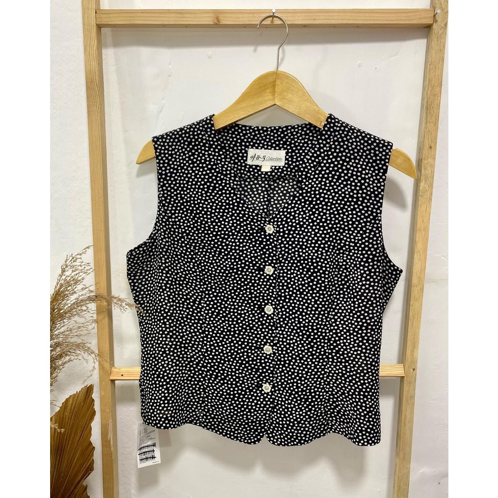 Baju Rompi Polkadot Wanita