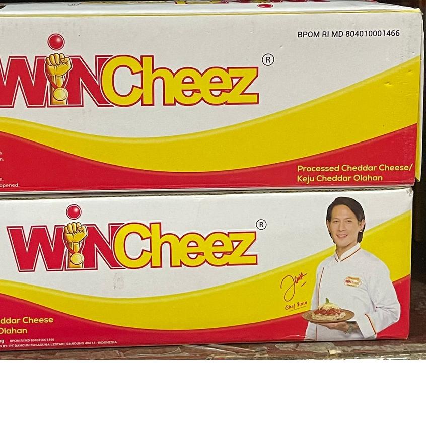 

✻ Keju Wincheez Cheddar Cheese - Keju Cheese 2kg ★