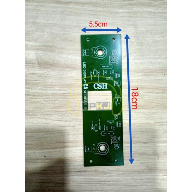 ] Pcb panel depan display Box Ca medusa