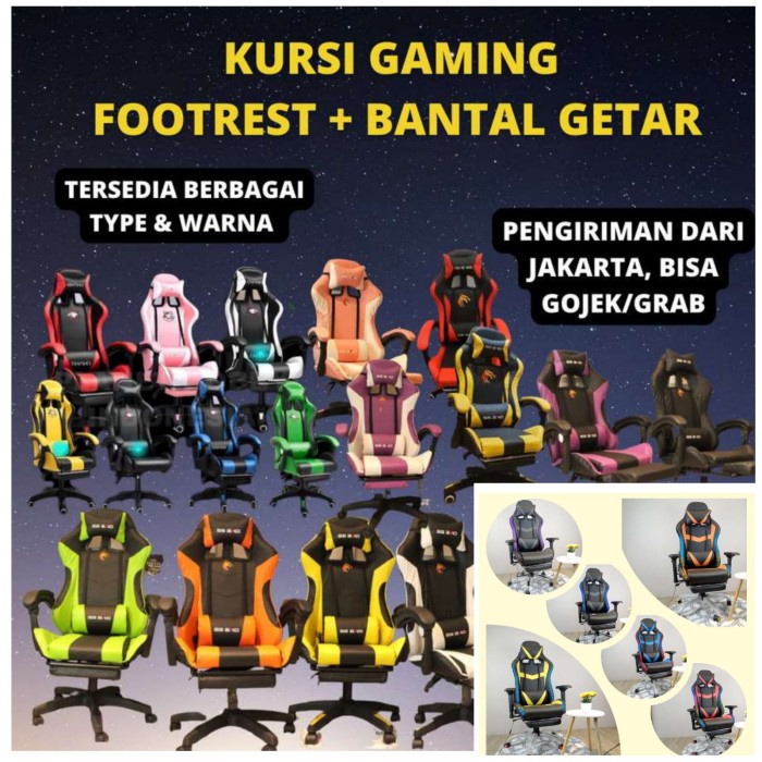Kursi Bangku Gaming Kursi Gaming Gaming Chair Termurah