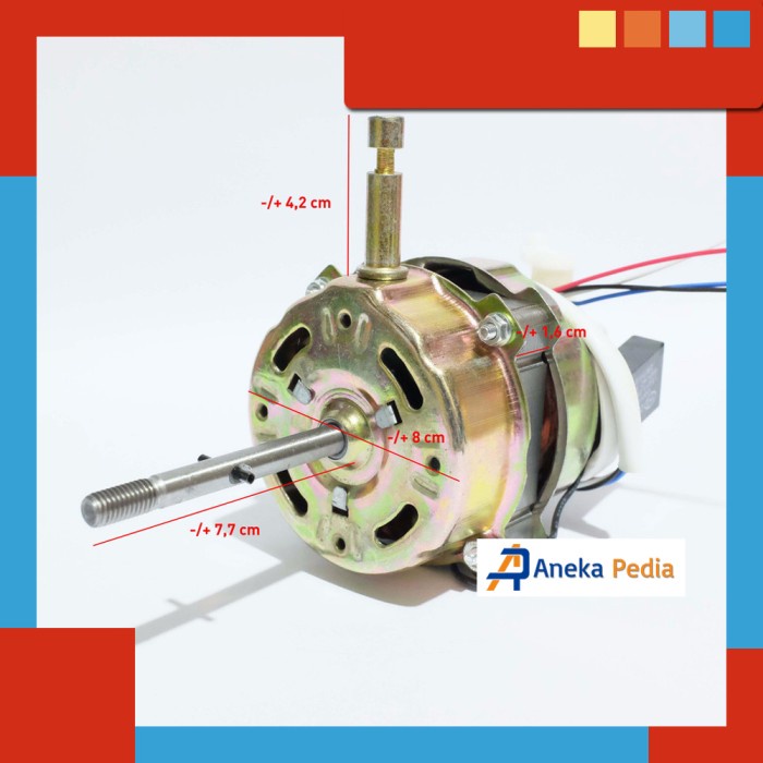 [MIYAKO KAW-1662] MOTOR FAN DINAMO KIPAS ANGIN DINDING WALL FAN