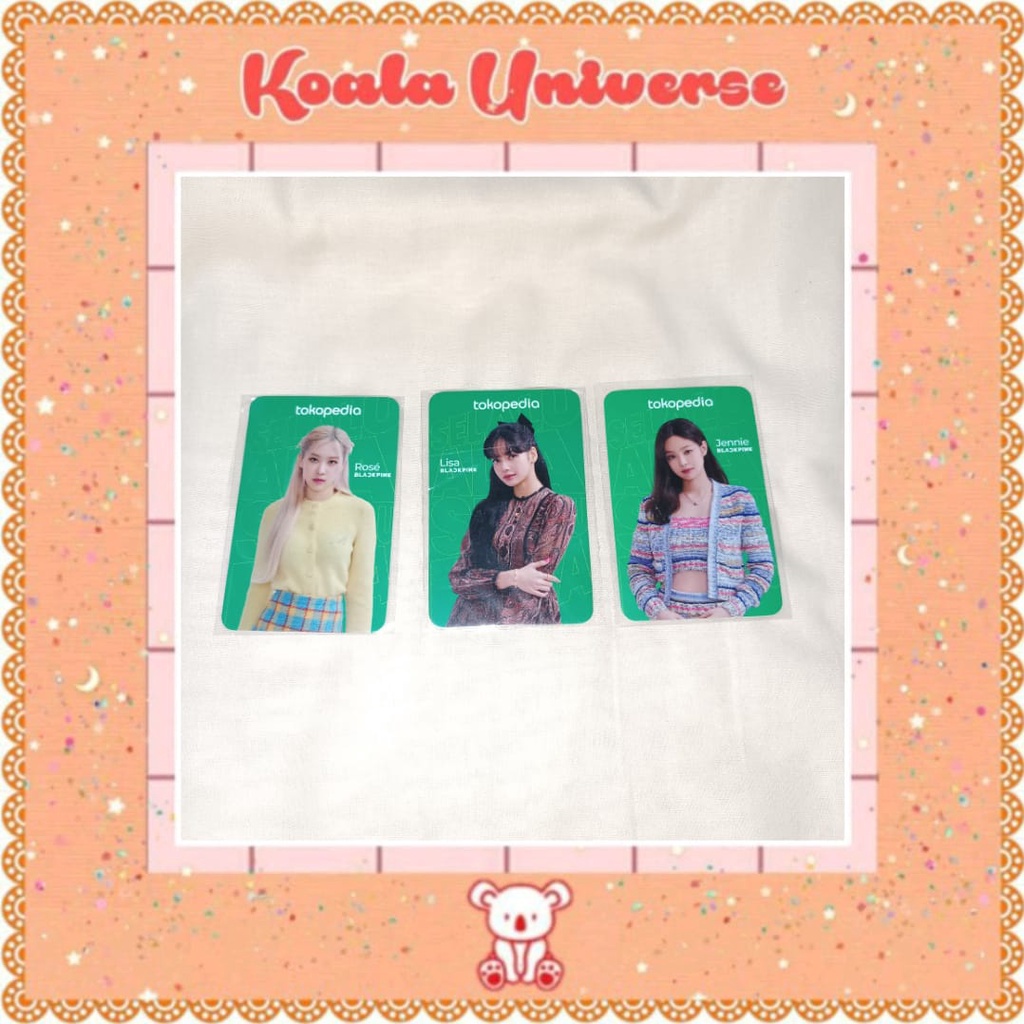 ORIGINAL PHOTOCARD BLACKPINK (EVENT) TOKO HJU