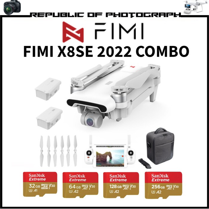 FIMI X8SE 2022 V2 3-Axis Gimbal 48MP CMOS / FIMI X8 SE 2022 V2 COMBO