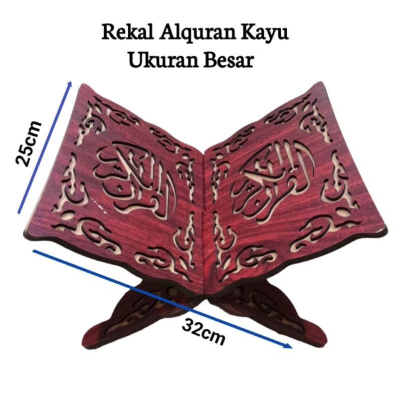 Rekal Alquran Kayu Ukuran Besar