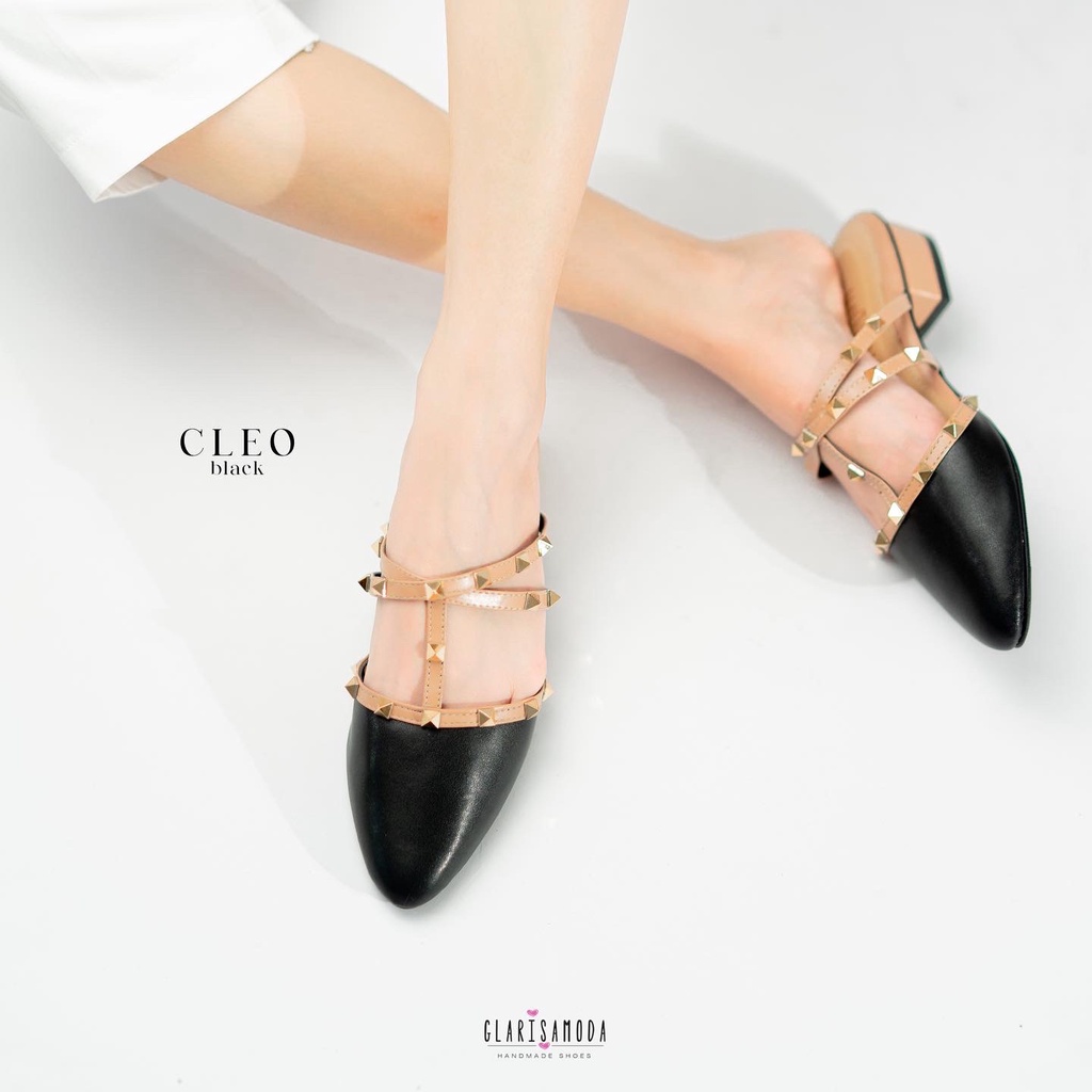 GLARISAMODA Cleo Heels 3cm Mules sandal empuk