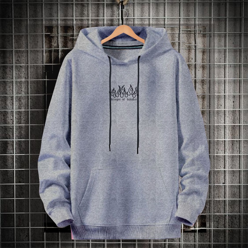 Sweater hoodie pria DISASTER terbaru / hoodie pria kekinian kwalitas distro